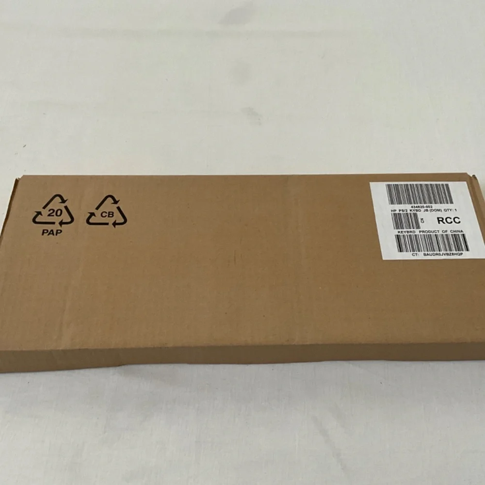 NIB HP Wired Keyboard Model KB-0316 Black